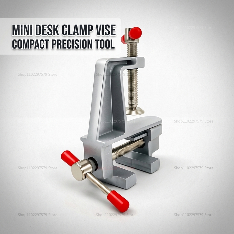 Diy Electronics Workbench - Mini Morsa de Bancada de Alumínio