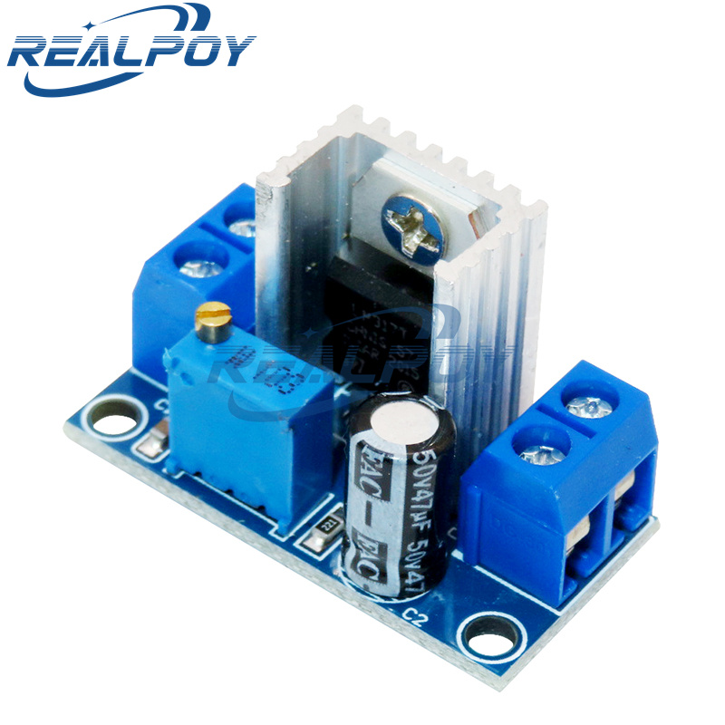 Lm317 Voltage Regulator - Lm317 DC-DC conversor buck step down