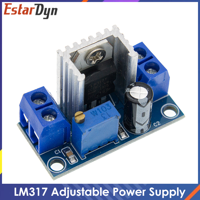 Lm317 Voltage Regulator - Lm317 regulador de tensão ajustável fonte