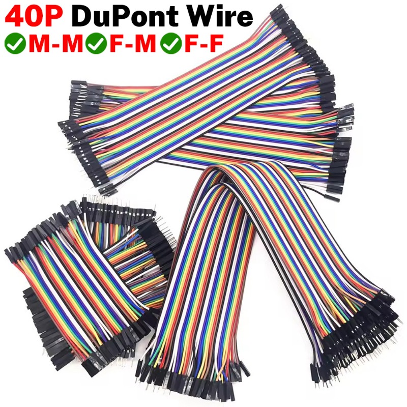 Diy Electronics Breadboard - Kit de Cabos Dupont de 40