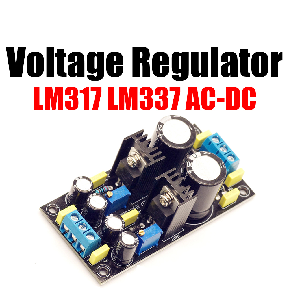 Lm317 Voltage Regulator - Lm317 lm337 regulador de tensão de
