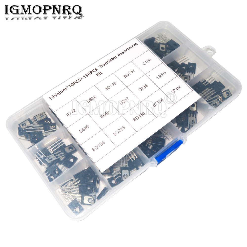 Lm317 Voltage Regulator - 150PCS TO-126 Kit de sortimento de