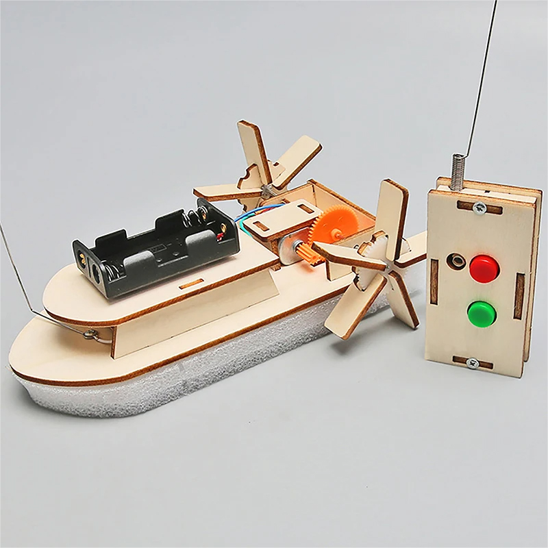 Diy Electronics Kids - Diy barco modelo ciência brinquedos crianças