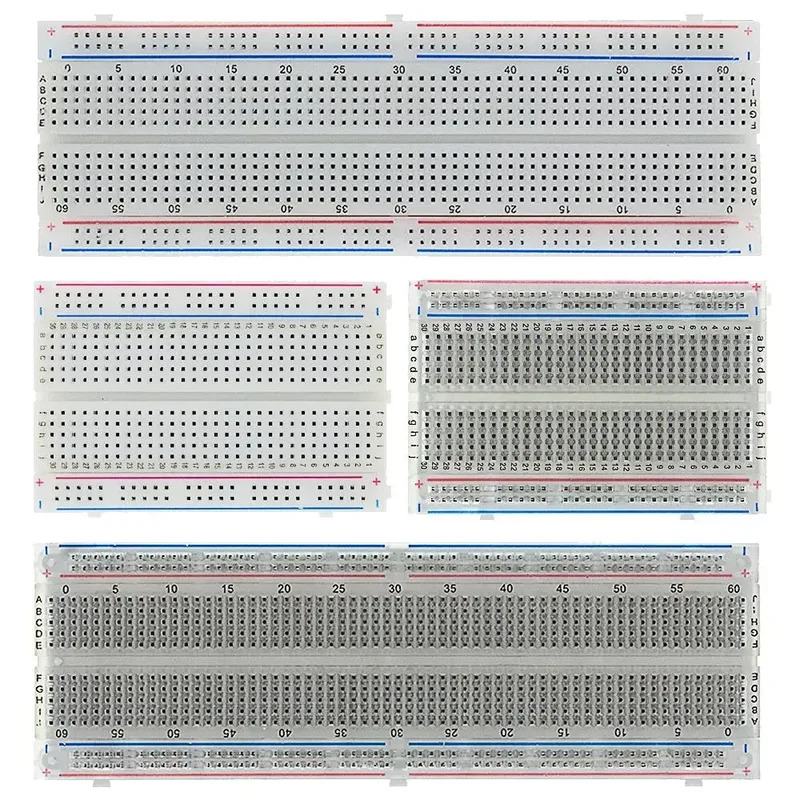 Diy Electronics Breadboard - 400/830 Tie-Points Breadboard MB-102 para Small