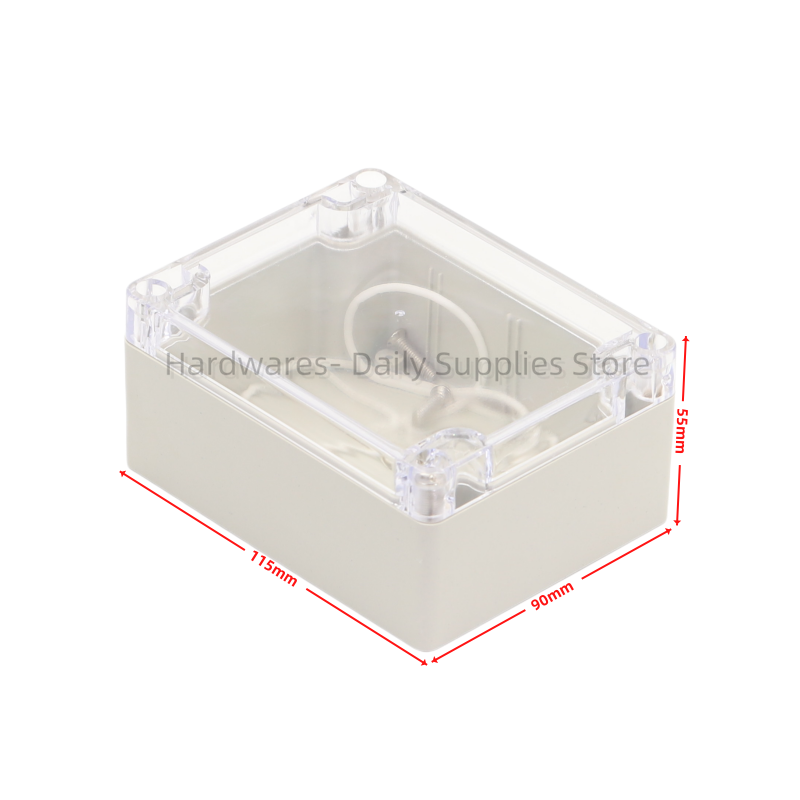 Diy Electronics Case - 1 peça 115x90x55mm caixa de plástico