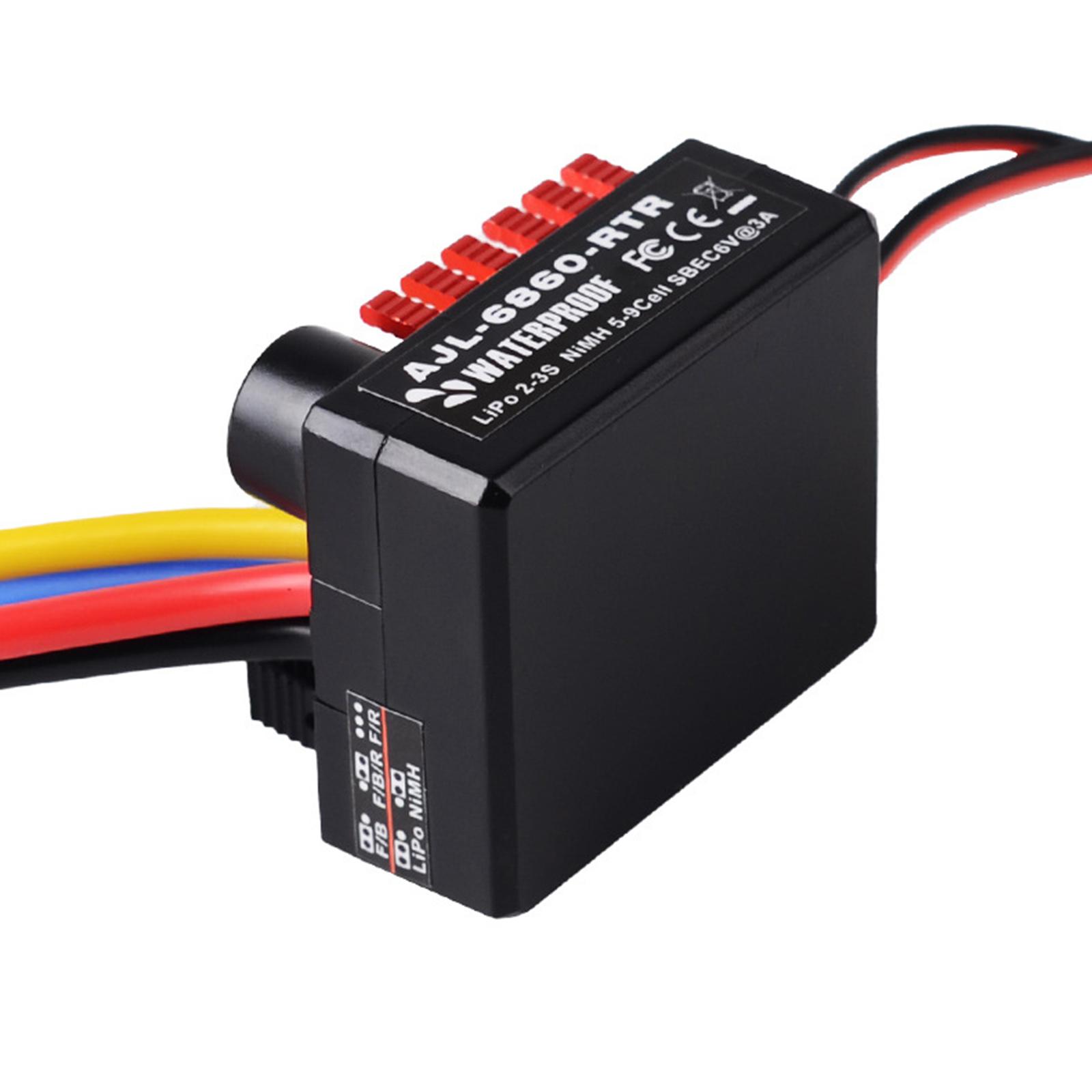 Diy Boat Electronics - Controlador Eletrônico de Velocidade Escovado 60A