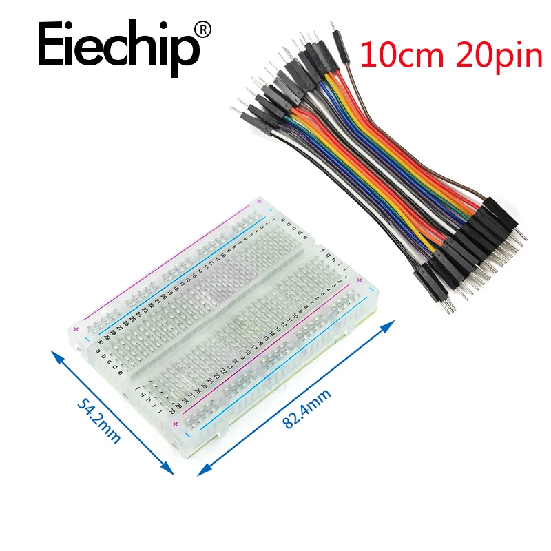 Diy Electronics Breadboard - 400 pontos sem solda pcb placa