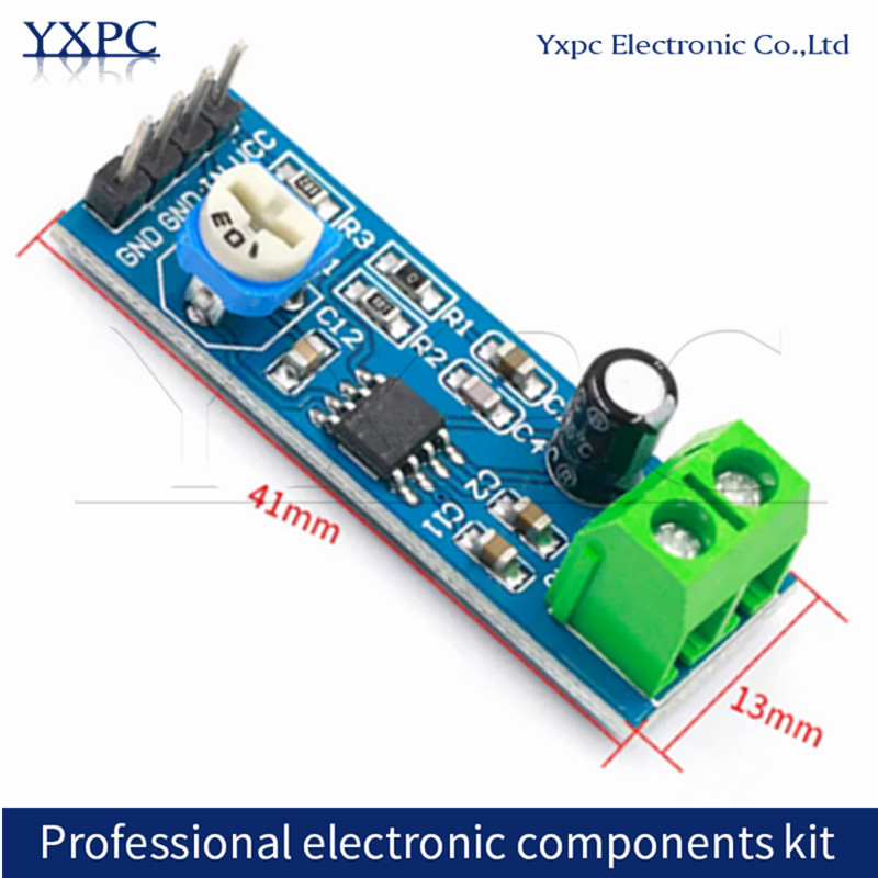 Diy Audio Electronics Projects - Módulo Amplificador de Áudio LM386 com