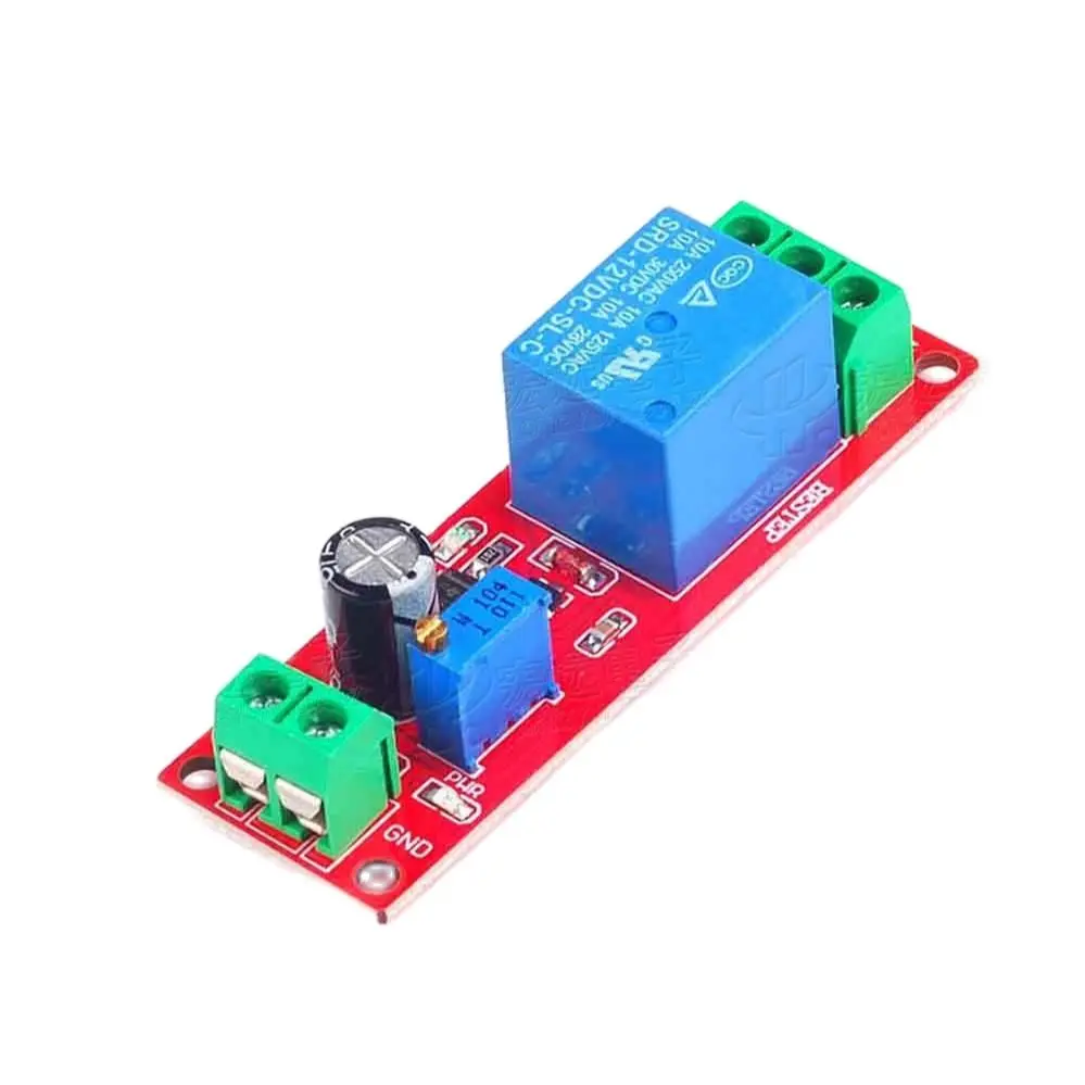 Diy Audio Electronics Projects - Ne555 módulo de relé de atraso