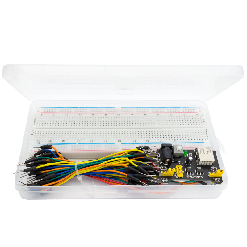 Diy Electronics Breadboard - MB102 Prototype Bread Board Kit, 65