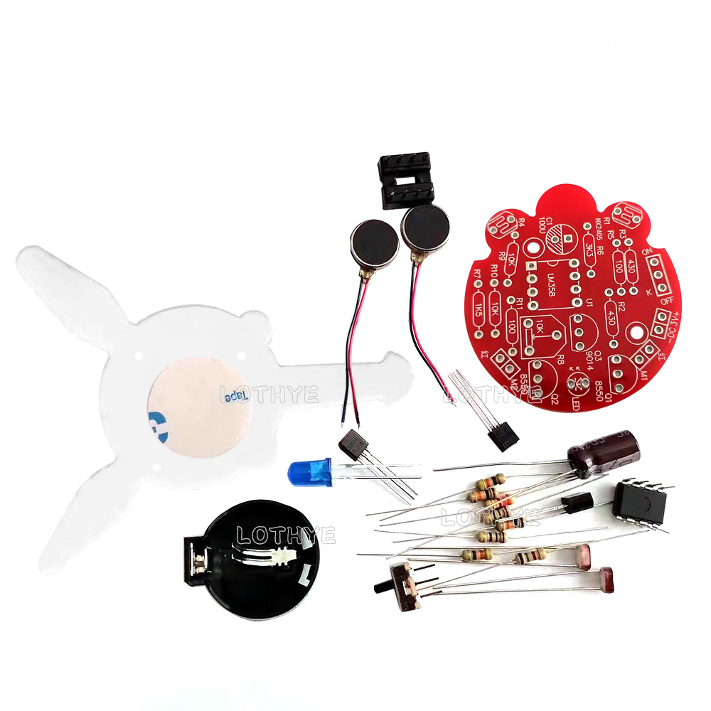 Kit firefly fotossensível robô - Diy Electronics Workbench avaliação e preço