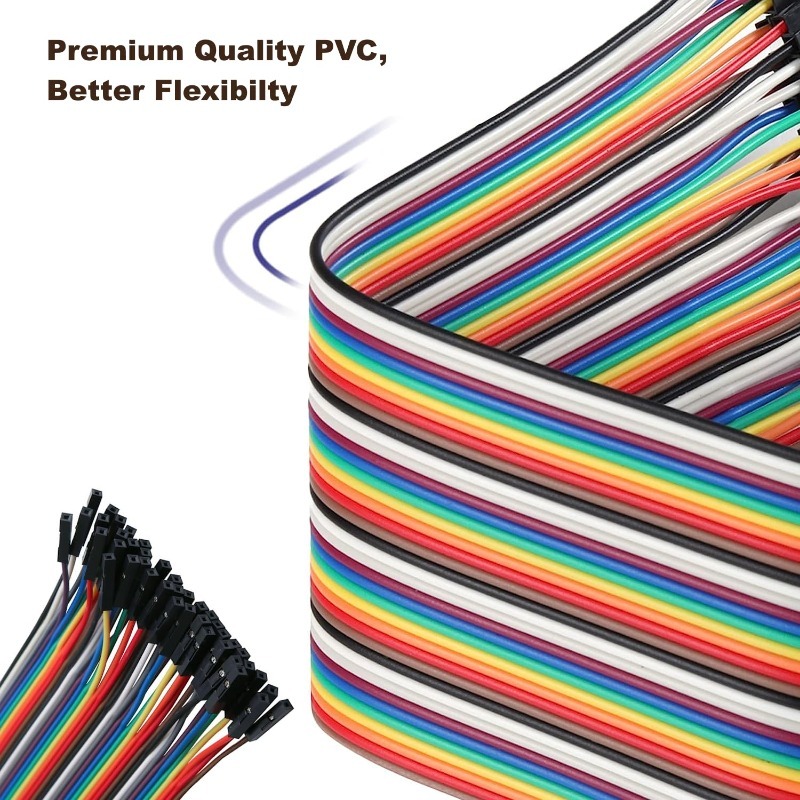 Kit de Cabos Dupont de 40 Pino - Diy Electronics Breadboard avaliação e preço