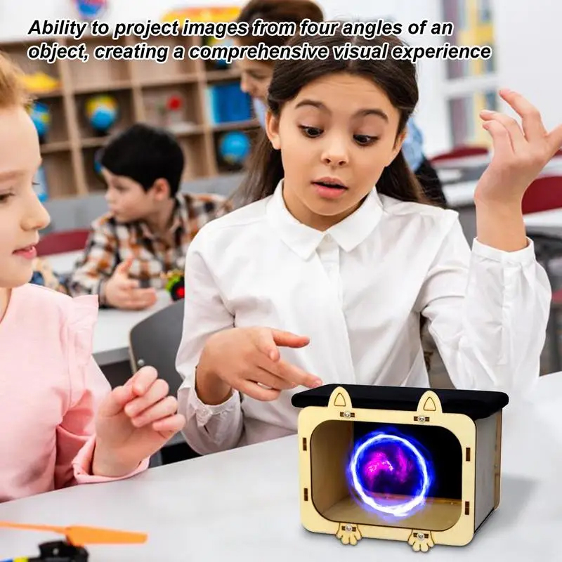 Diy 3d teatro holográfico proj - Diy Electronics Kids avaliação e preço