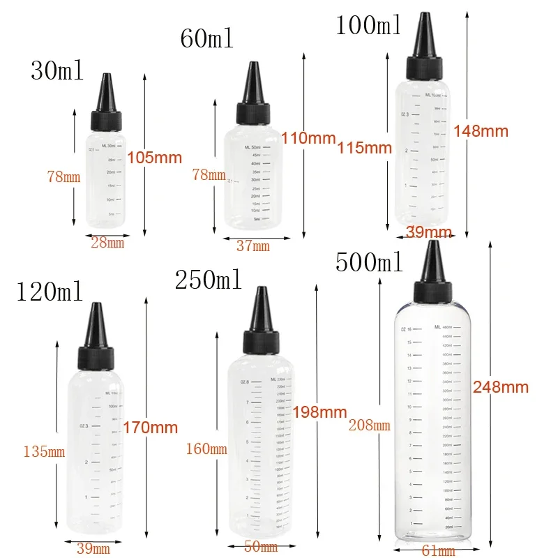 5PCS Frascos Plásticos Transpa - Diy Vape Electronics avaliação e preço