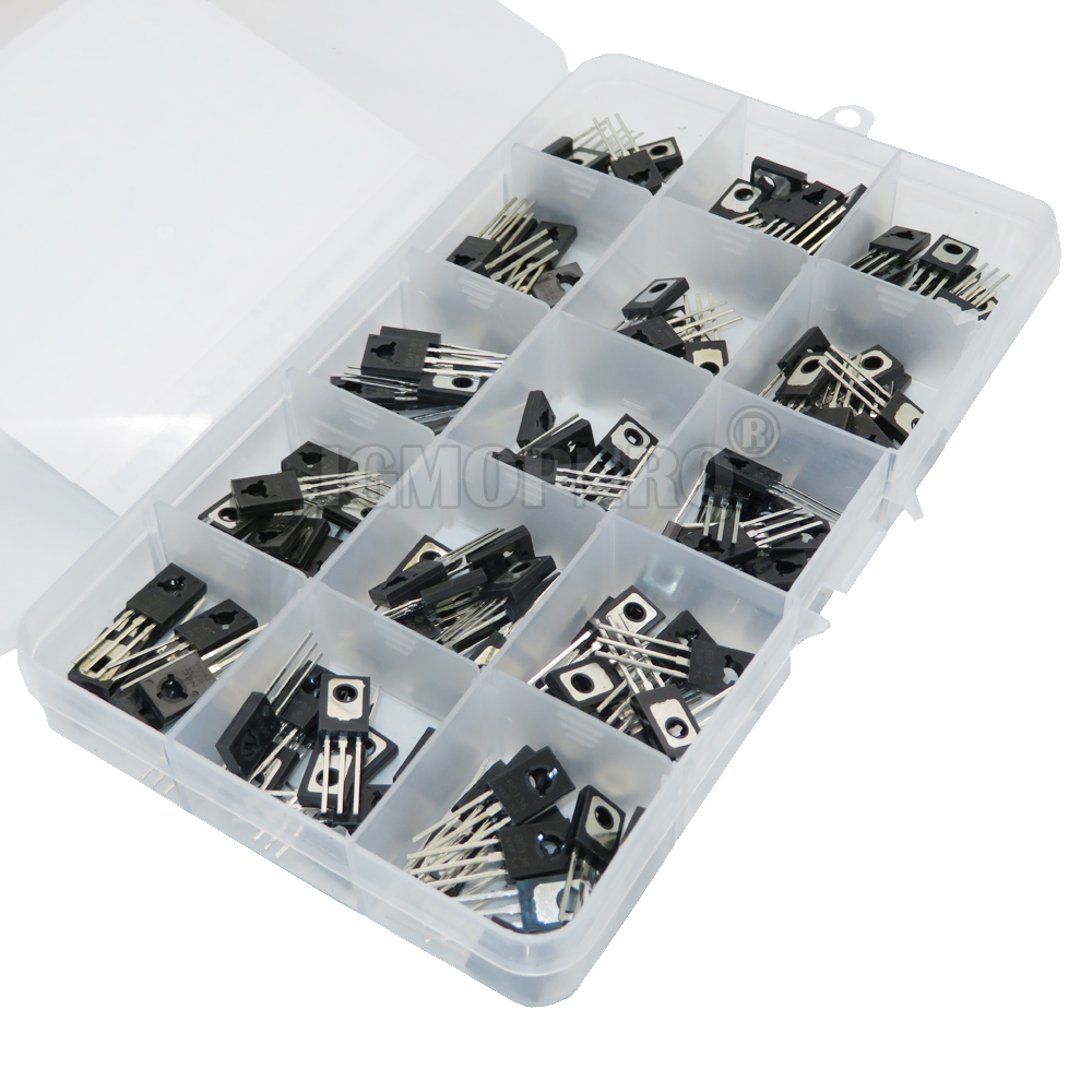 150PCS TO-126 Kit de sortiment - Lm317 Voltage Regulator avaliação e preço