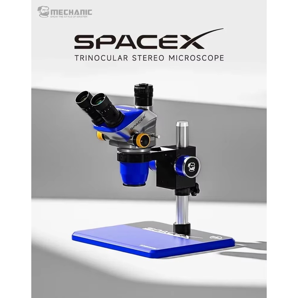 Microscópio Trinocular Ranlrak - Diy Electronics Microscope avaliação e preço