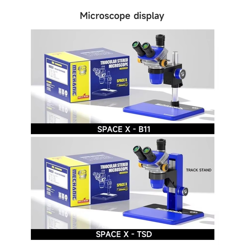 Microscópio Trinocular Ranlrak - Diy Electronics Microscope avaliação e preço