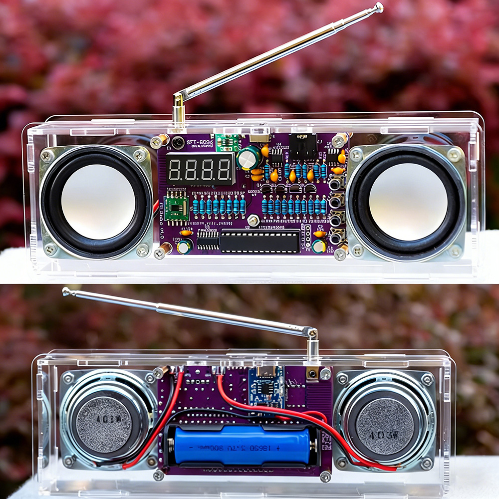 Kit Eletrônico DIY de Rádio FM - Diy Audio Electronics Projects avaliação e preço