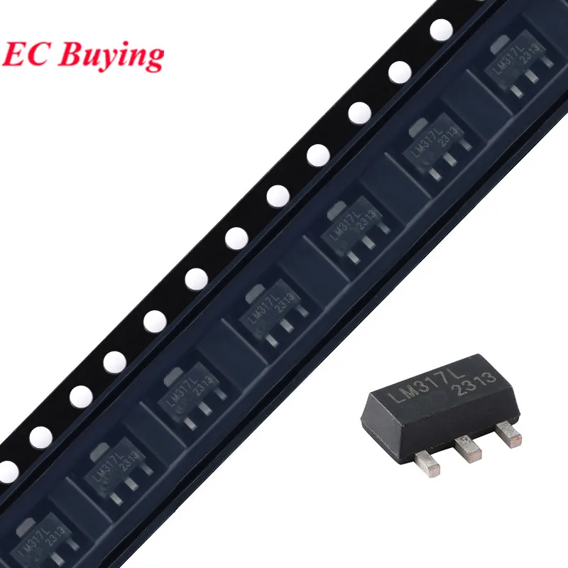 10 peças/5 peças lm317 lm317l  - Lm317 Voltage Regulator avaliação e preço