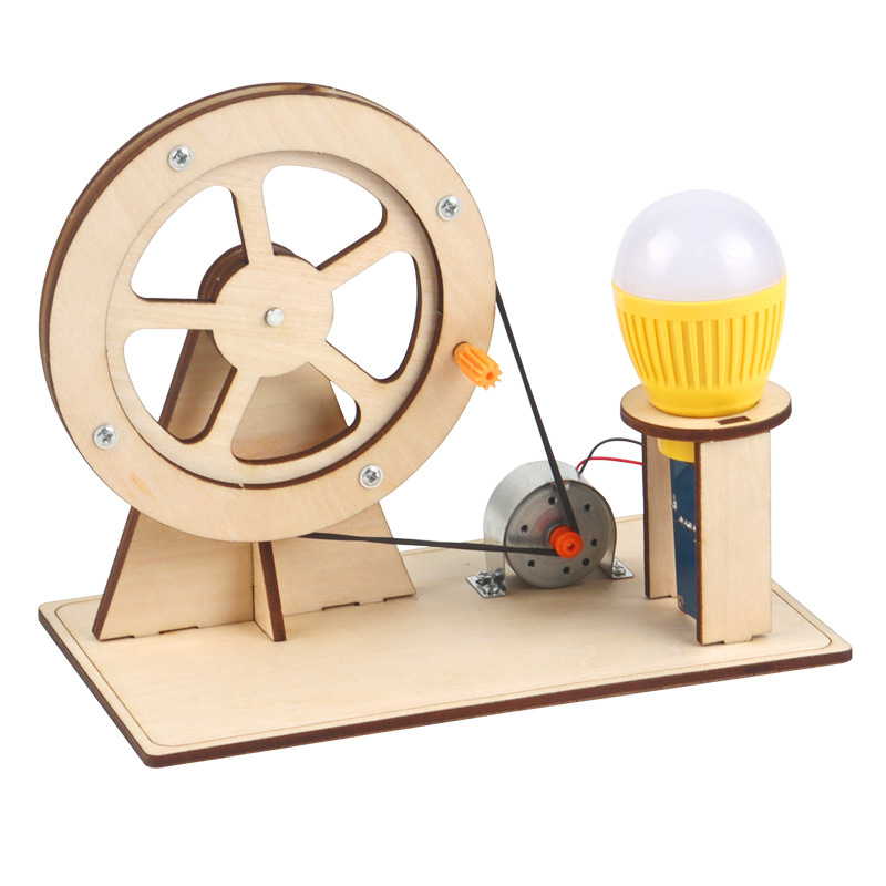 Gerador de mão de madeira cria - Diy Electronics Kids avaliação e preço