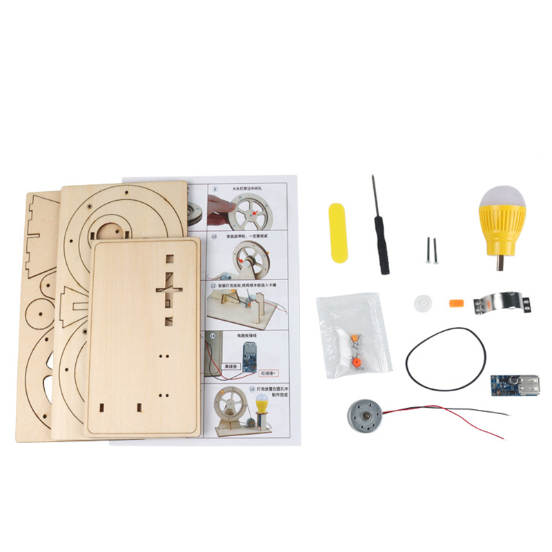 Gerador de mão de madeira cria - Diy Electronics Kids avaliação e preço