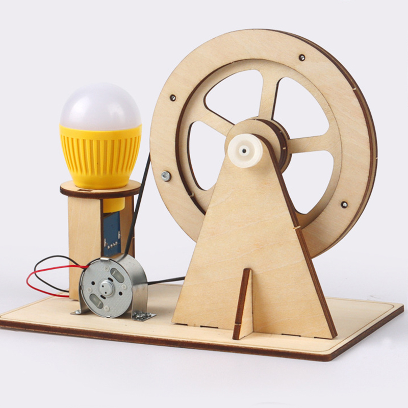 Gerador de mão de madeira cria - Diy Electronics Kids avaliação e preço