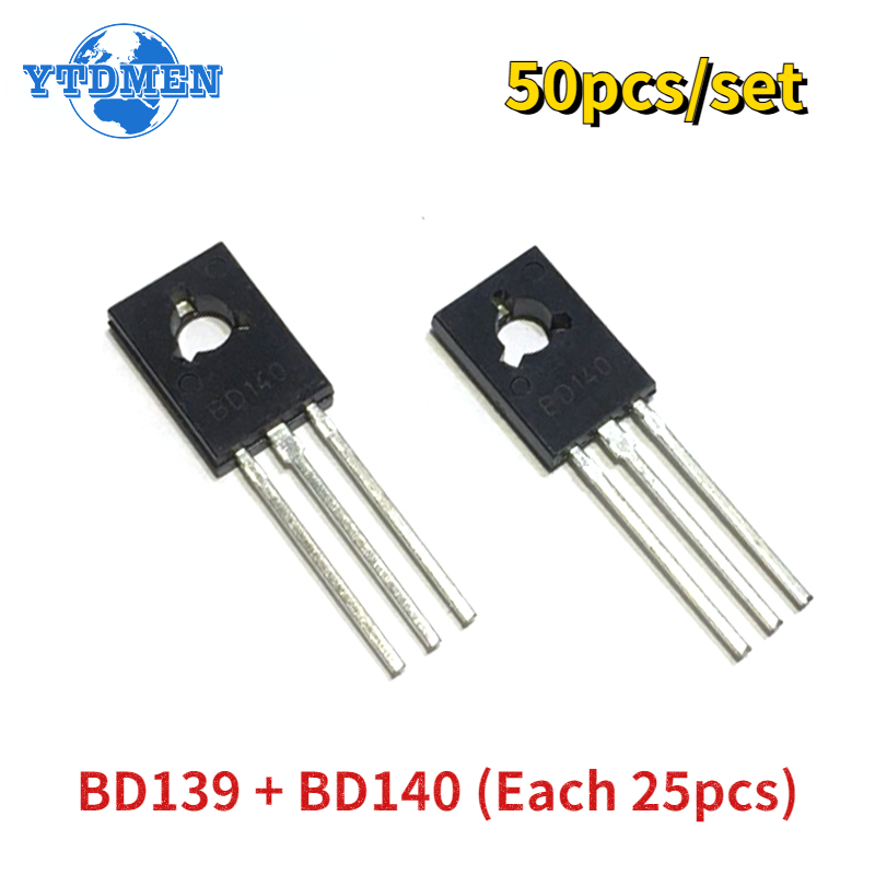 50 pçs/set Transistor BD139 BD - Lm317 Voltage Regulator avaliação e preço