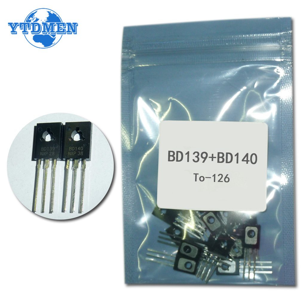 50 pçs/set Transistor BD139 BD - Lm317 Voltage Regulator avaliação e preço