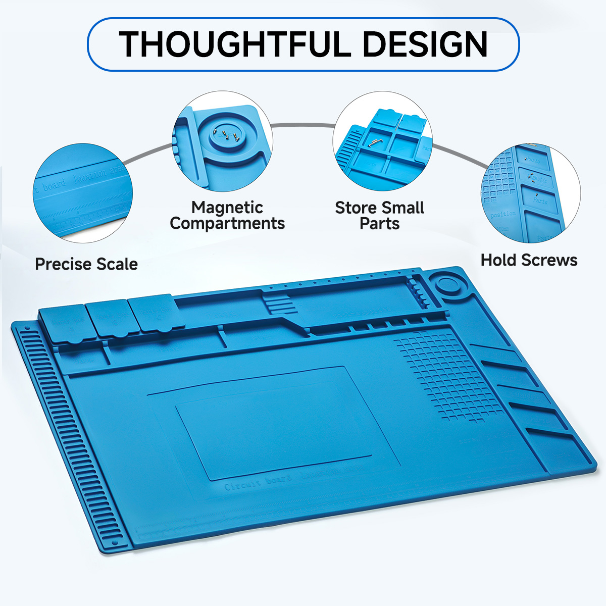 Tapete de Silicone para Reparo - Diy Electronics Workbench avaliação e preço