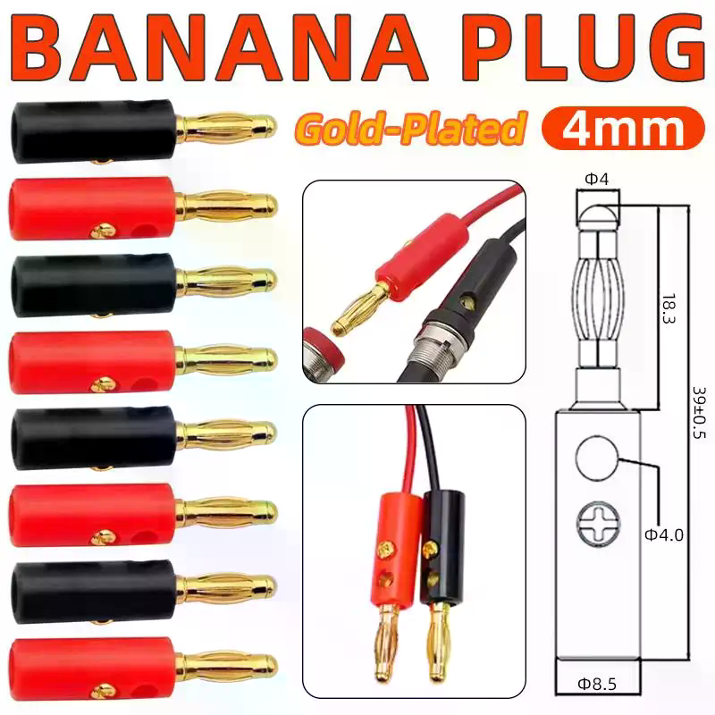 Conjunto de terminais com plug - Diy Audio Electronics Projects avaliação e preço